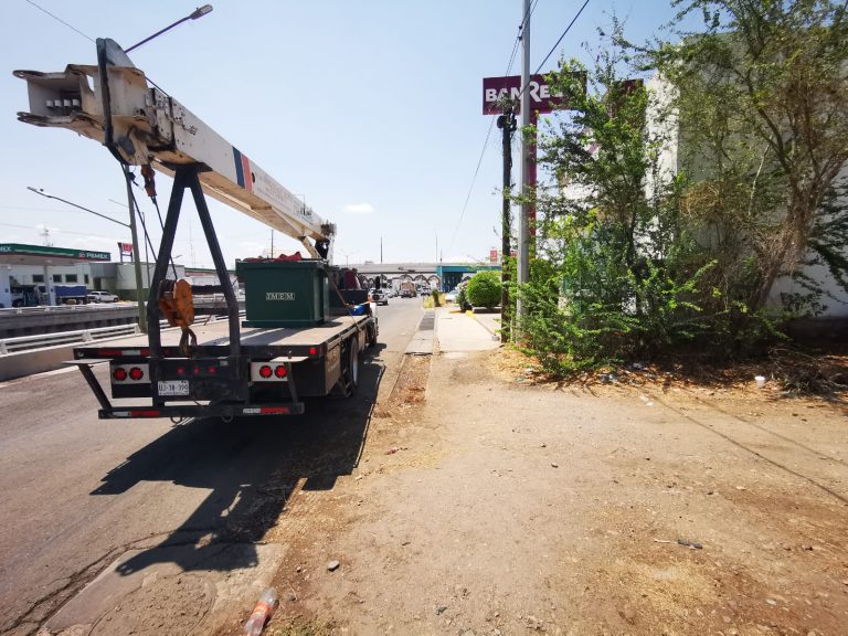 Roban cableado en paso deprimido del Humaya