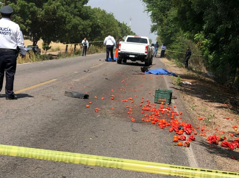 Mueren arrollados por camioneta en Villa Juárez, Navolato