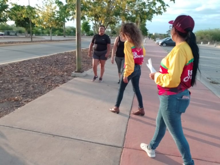 Los atoran Guardianes de la Salud por no uso de cubrebocas