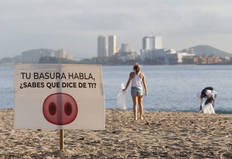 Se llevan 100 kgs de basura en Isla Venados