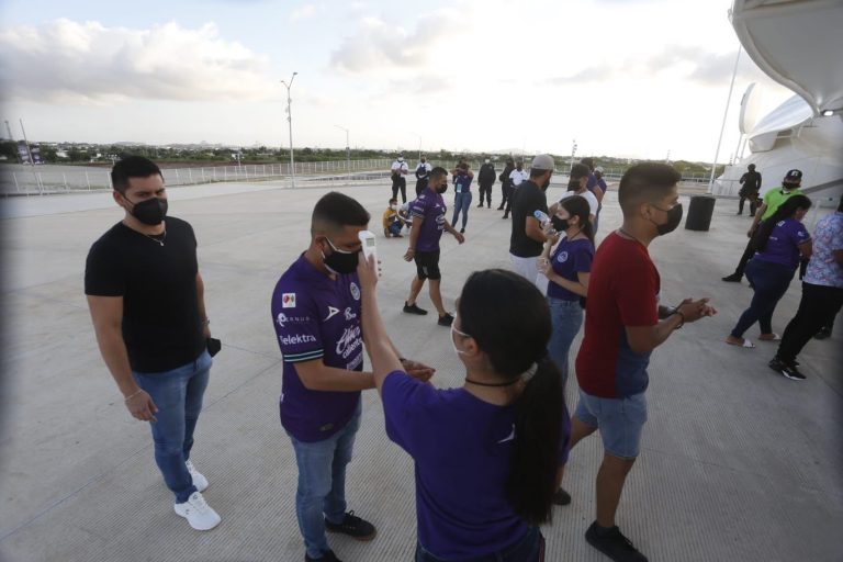 Evitan el ingreso de menores de 12 años al estadio ‘El Kraken’