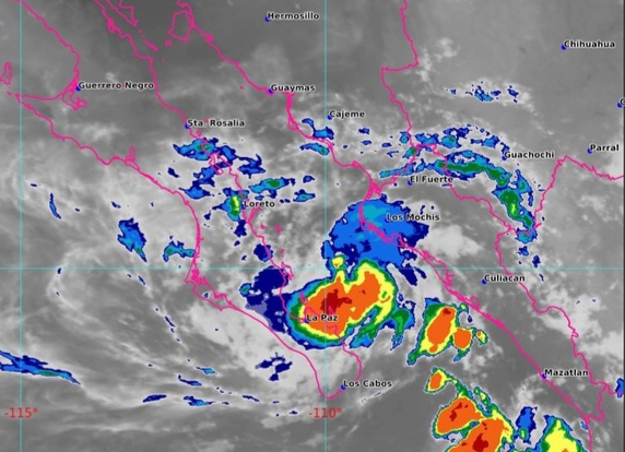 Estiman para este miércoles tercer día de lluvias en Sinaloa