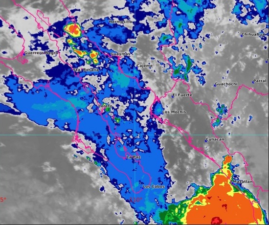 Incrementa en Sinaloa probabilidad de lluvias por tormentas