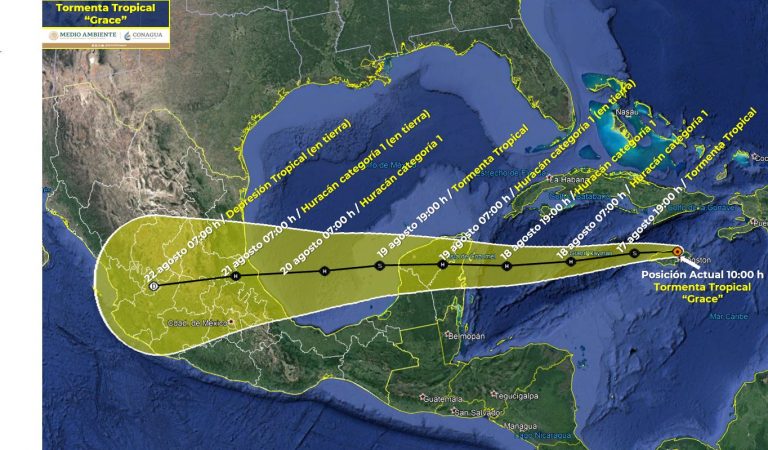 Estiman afecte ‘Grace’ al sur de Sinaloa