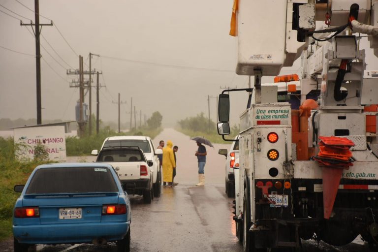 Se extenderán lluvias esta noche a 14 municipios