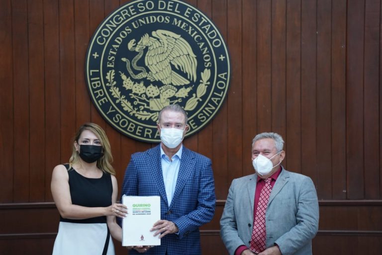 Pondera COVID-19, ‘Culiacanazo’ y lluvias en Quinto Informe