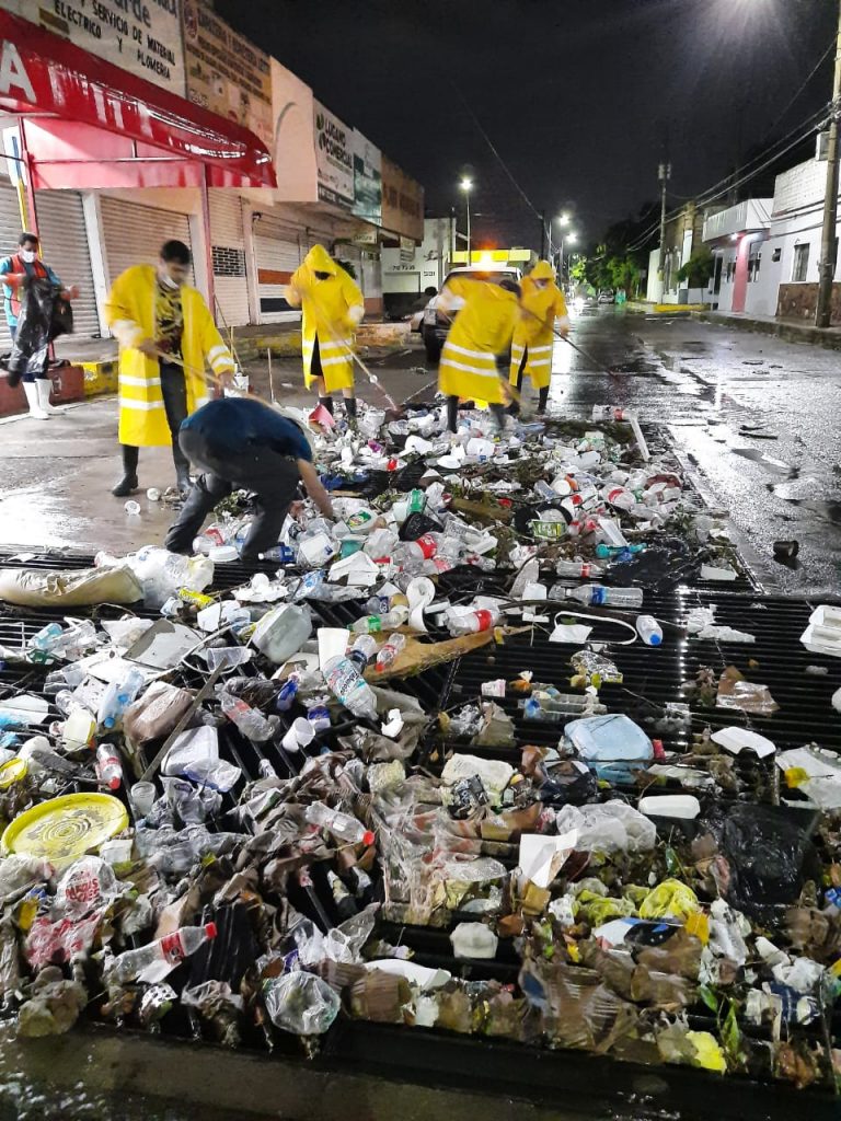Aumentan lluvias 20% nivel de arroyos en Culiacán