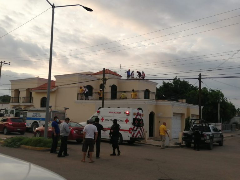 Muere hombre por descarga eléctrica en Navolato