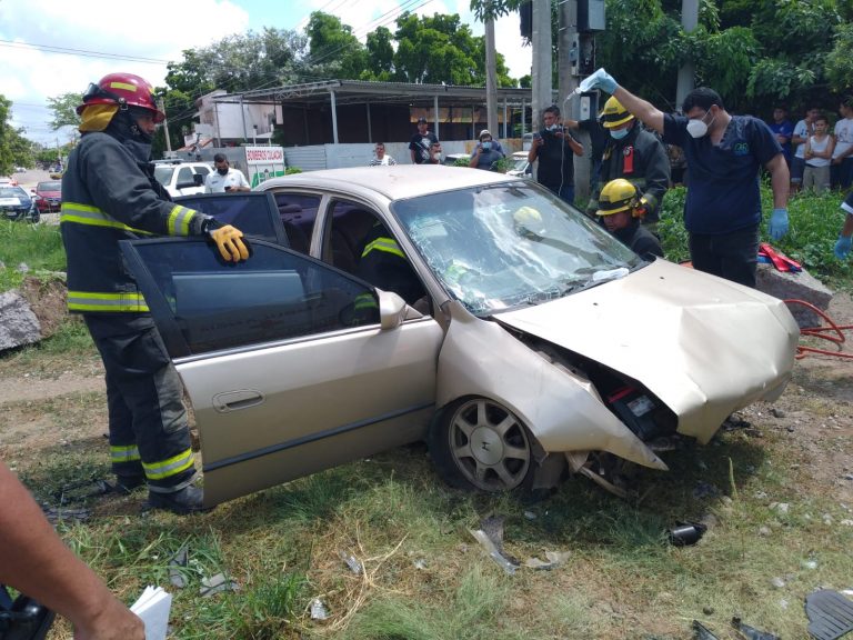 Huían de un choque y terminan en otro