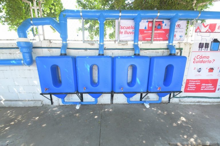 Arrancan sistema de captación pluvial en escuelas