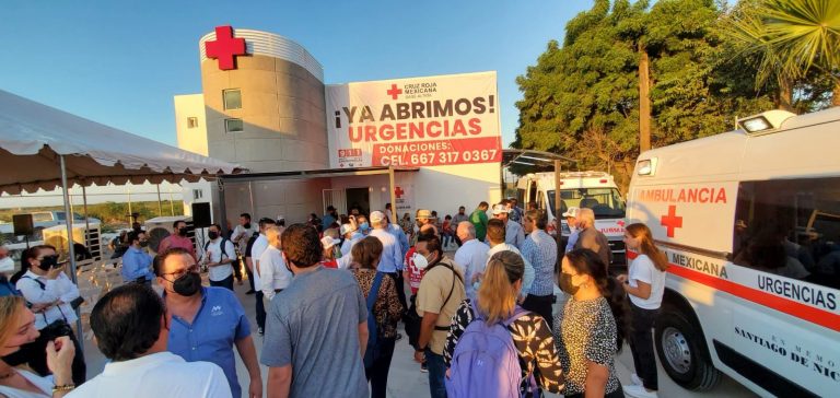 Abre Cruz Roja base en Altata