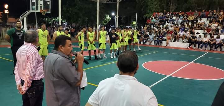 Estrenan con partido canchas remodeladas en Navolato