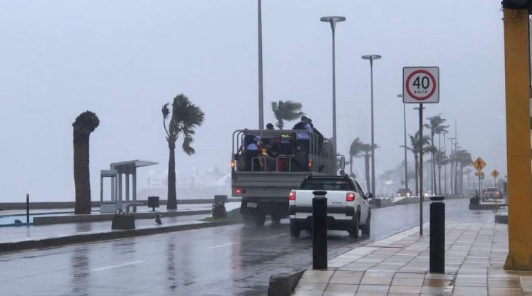 Los recuentos de las lluvias en el puerto