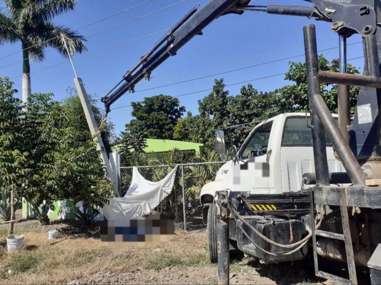 Fallece electrocutado en Los Alamitos, Navolato