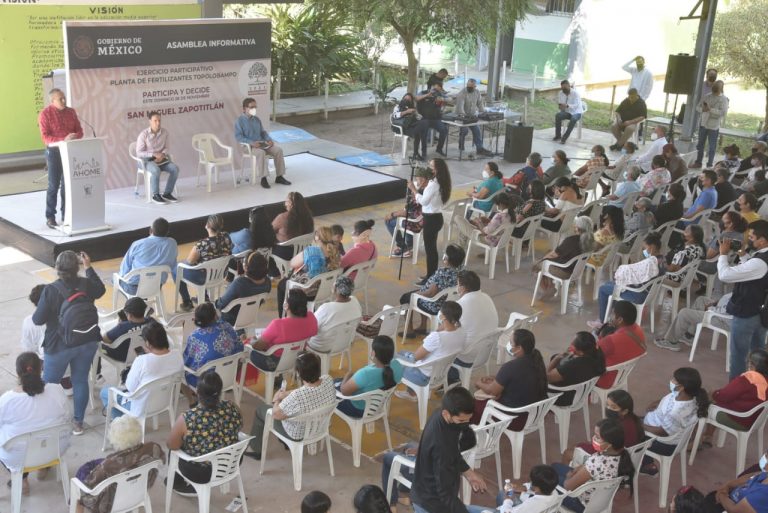 Arrancan asambleas informativas sobre planta de fertilizantes