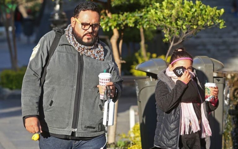 Cubre gran parte del país masa de aire frío