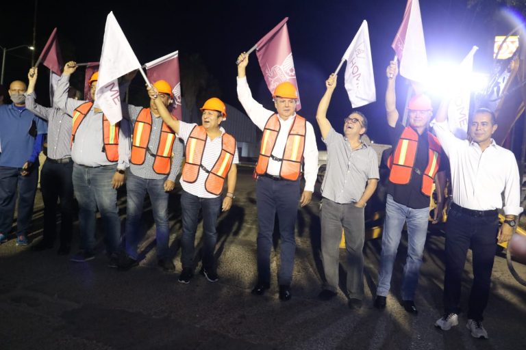 Madruga Vargas con programa de bacheo