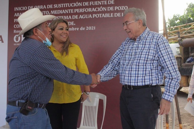 Le llevan a Cajón Verde obra de agua para evitar sequía