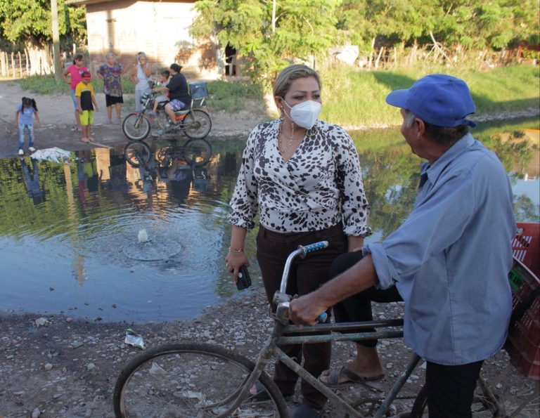 Ofrece presidenta resolver problema de aguas negras