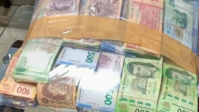 Detienen a 2 con un millón de pesos