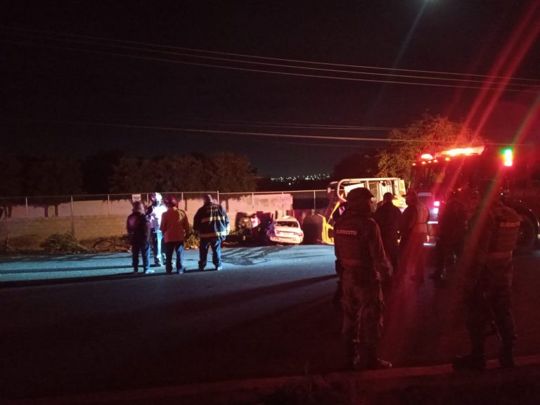 Fallecen 5 militares tras accidente automovilístico en Culiacán