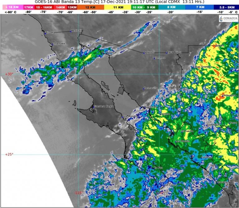 Ambiente de frío a muy frío en gran parte del país