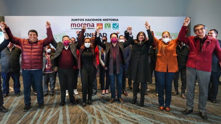 Muestra Morena a sus 6 candidatos a gobernador para 2022