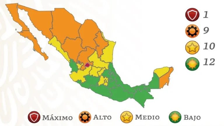 Permanecerá Sinaloa en amarillo por COVID-19
