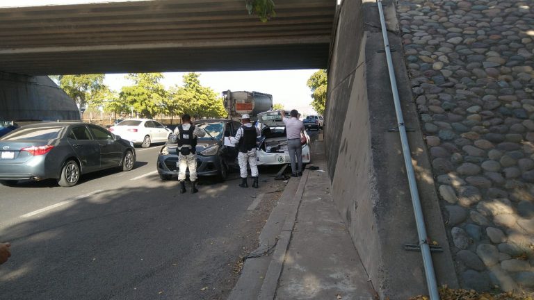 Deja un lesionado accidente en ‘La Costerita’
