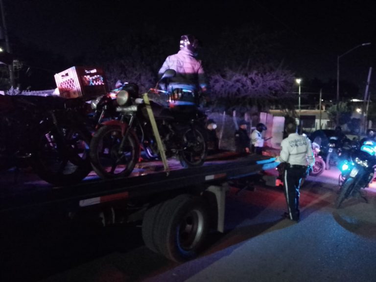 ‘Barren’ el sur de Culiacán y se llevan 19 motos