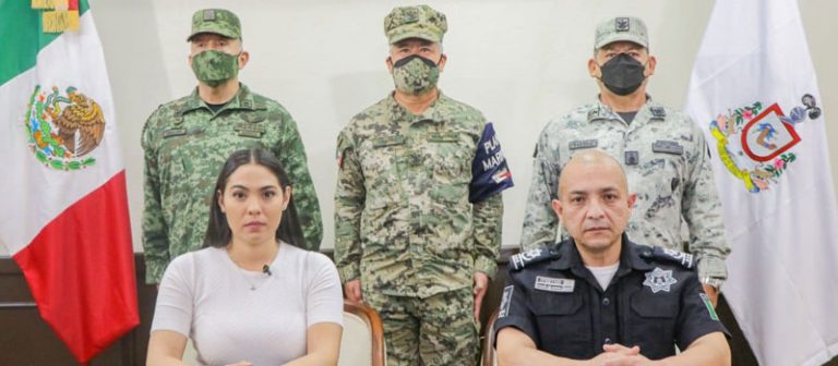 Presumen arresto de 54 en Colima; llegan 615 militares
