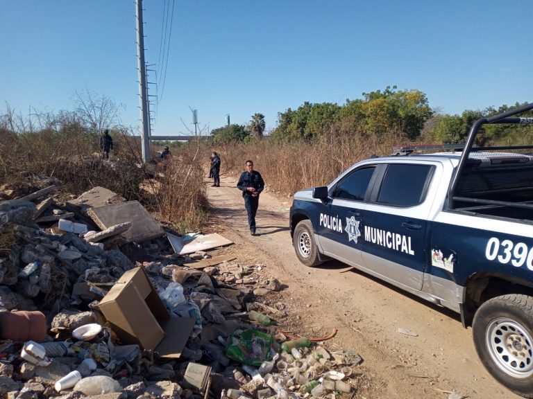 Reportan cadáver en lote baldío al sur de Culiacán