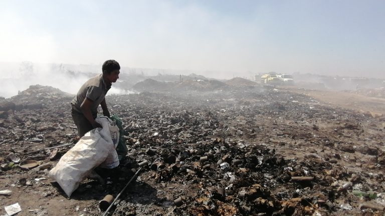 Se reaviva incendio al sur de Culiacán
