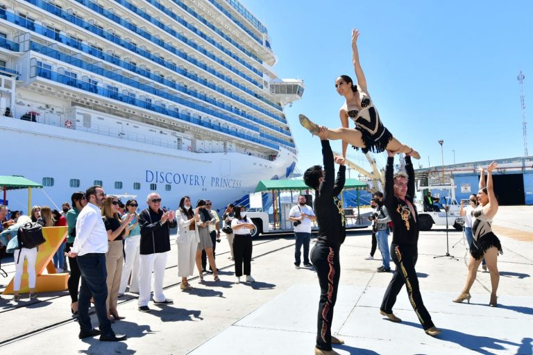 De lujo, llega el Discovery Princess a Mazatlán