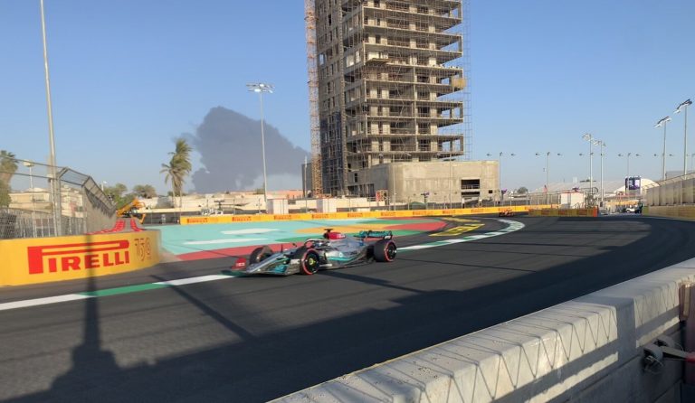 Atacan con misil cerca del GP de Arabia Saudita