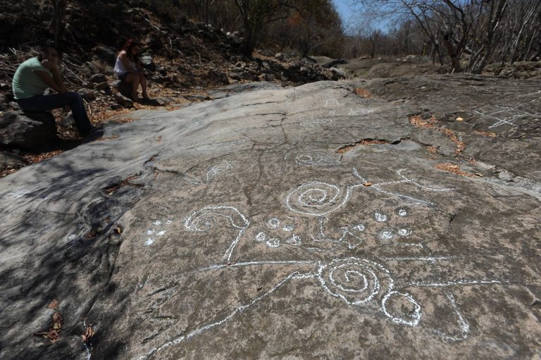 En abandono La Piedra Pintada de ‘El Tigre’, Navolato