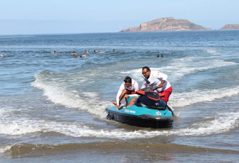 Declaran listas para Semana Santa playas de Mazatlán