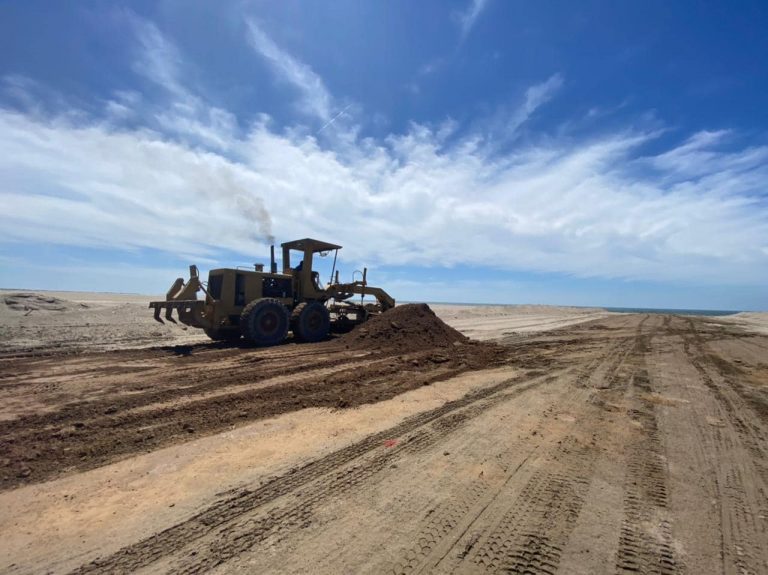 Listos accesos a playas en Navolato