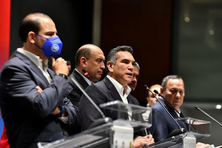 Anuncian PRI, PAN y PRD voto en contra de la reforma eléctrica