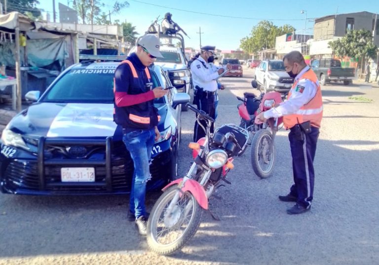 Curso o multa hasta de $4 mil, las opciones para motociclistas en Navolato