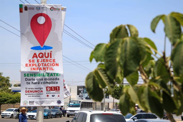 Presume Culiacán campaña contra la explotación infantil