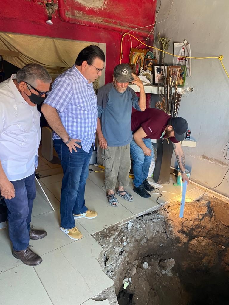 Asume Gobierno relleno de socavón en túnel de Culiacán