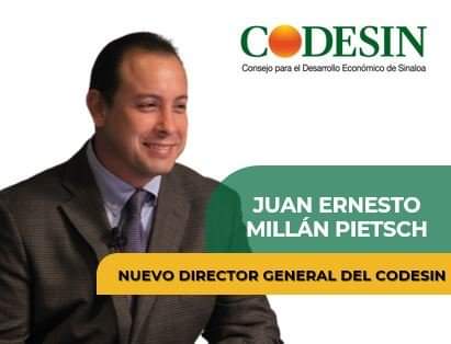 Designan a Juan Ernesto Millán Pietsch al frente de Codesin