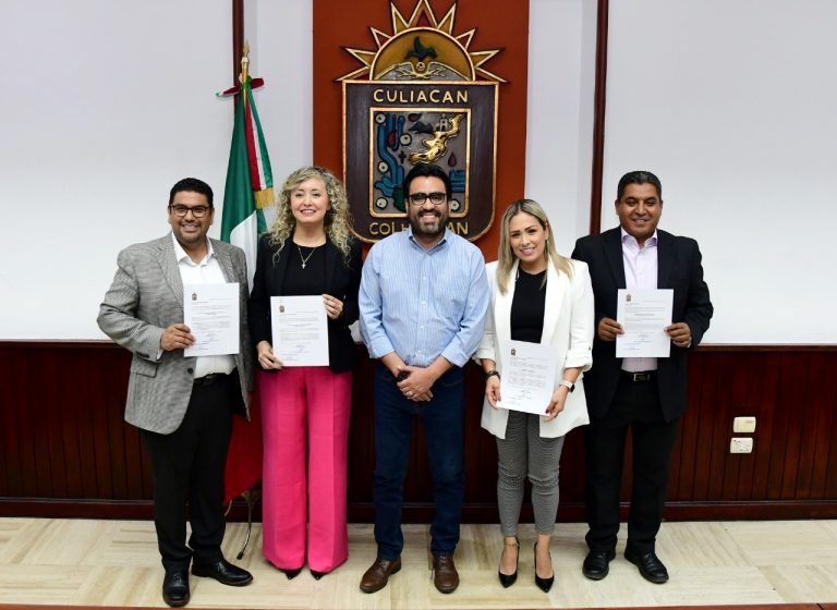 Presume Culiacán 4 nuevos funcionarios