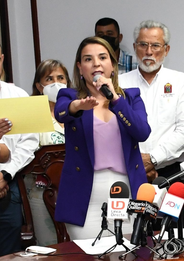 Solicita Estrada licencia; Síndica, la nueva alcalde de Culiacán