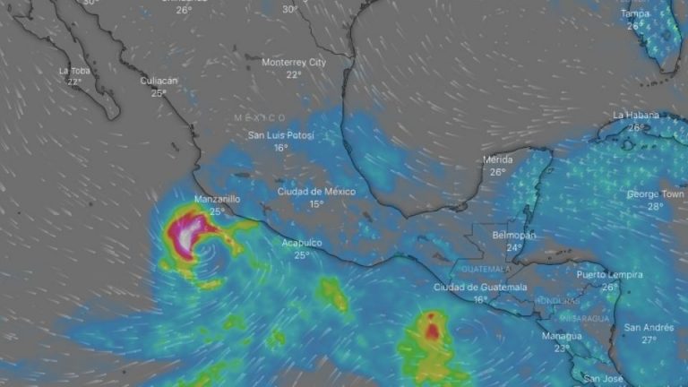 Se forma desarrollo ciclónico en el Pacífico sur