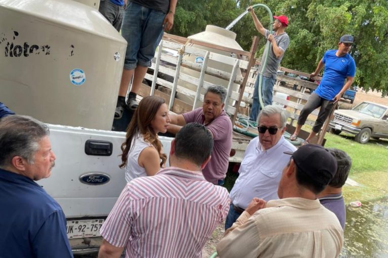 Estiman en Pericos desabasto de agua por 3 días más