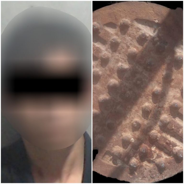 Robaba la tapa de una alcantarilla y lo arrestan