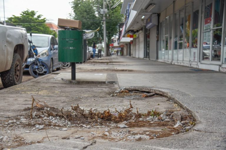Va Los Mochis por banquetas seguras, sin hoyos, sin desniveles y sin estructuras