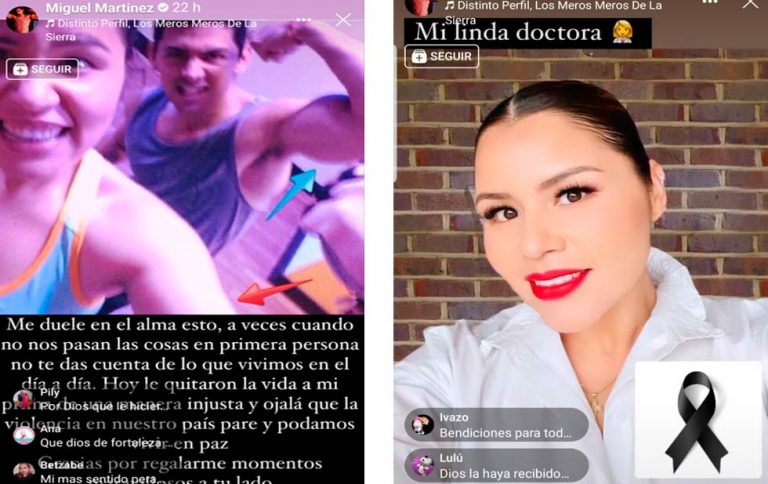 Doctora asesinada era prima del actor Miguel Martínez